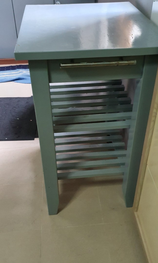 Ikea kitchen side table, Furniture & Home Living, Furniture, Tables