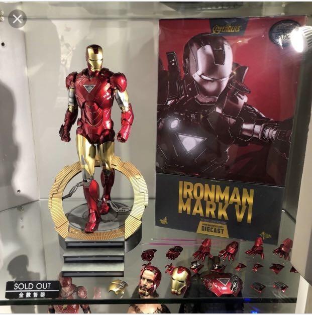 Iron Man Mark 6 Vi Special Edition Hot Toys, Hobbies & Toys, Toys & Games  On Carousell