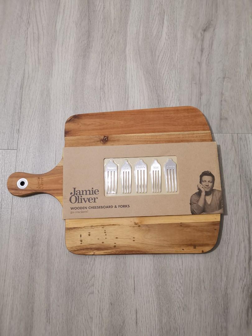Wood Board-avec Groove Jamie's italien Jamie Oliver 38.5 cm x 32.5 cm x 2 cm