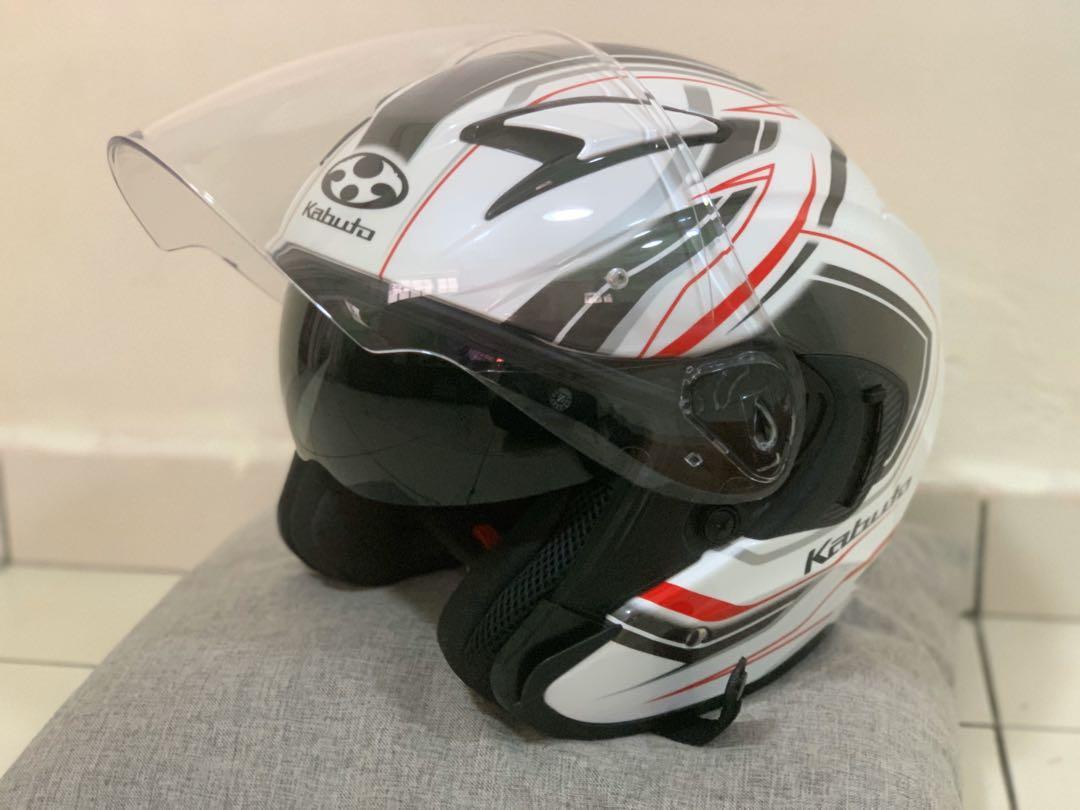 Kabuto open best sale face helmet