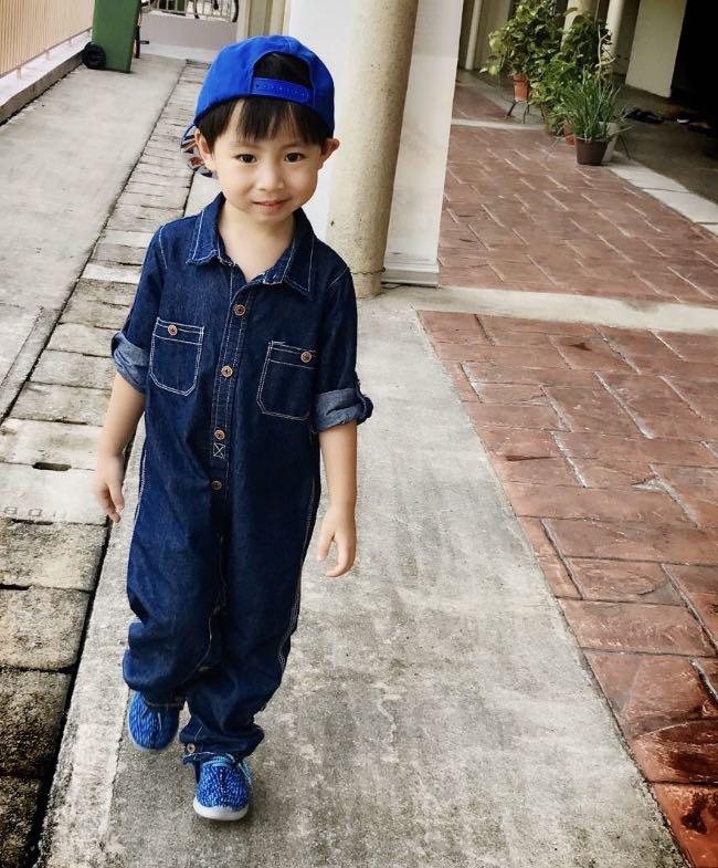 Jean jumper for toddlers top
