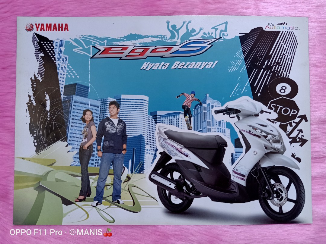 Koleksi Pamplet Katalog Poster Broucher Catalog Collection Yamaha Ego S Toys Games Action Figures Collectibles On Carousell