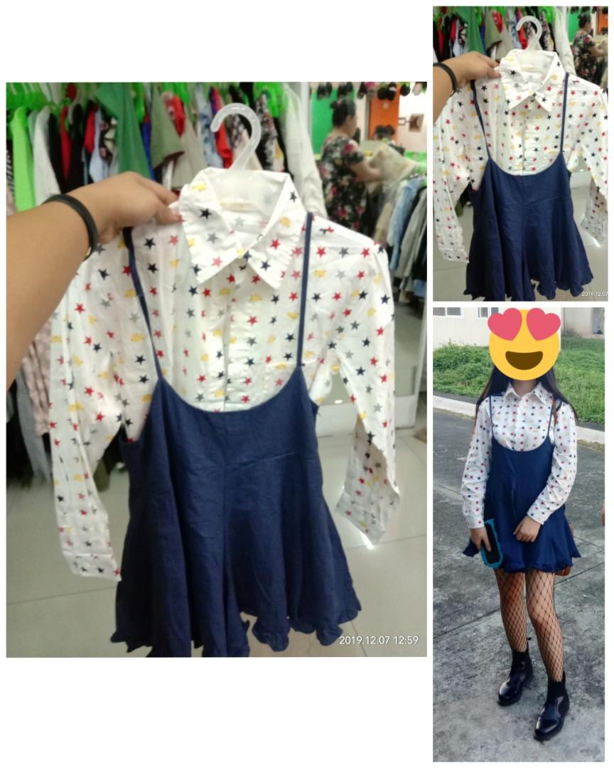 Korean Outfit Women S Fashion Clothes Dresses Skirts On Carousell (for more korean fashion inspiration, check out my seoul, south korea packing guide, my latest elements of a classic & feminine korean fashion wardrobe. korean outfit