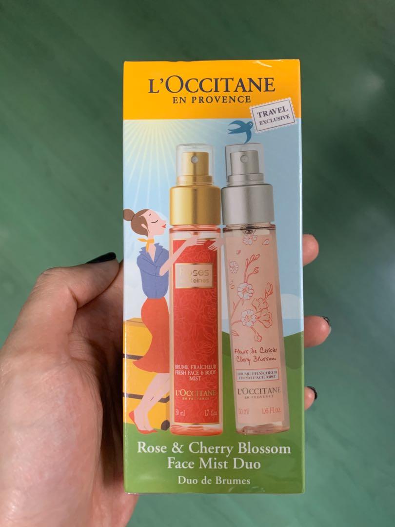 L'OCCITANE face mist duo, Beauty & Personal Care, Face, Face Care on