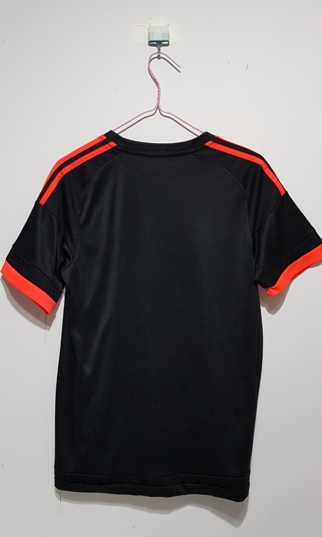 Manchester United Jersey 15 16 Third Kit Black Orange Men S Fashion Clothes Tops On Carousell