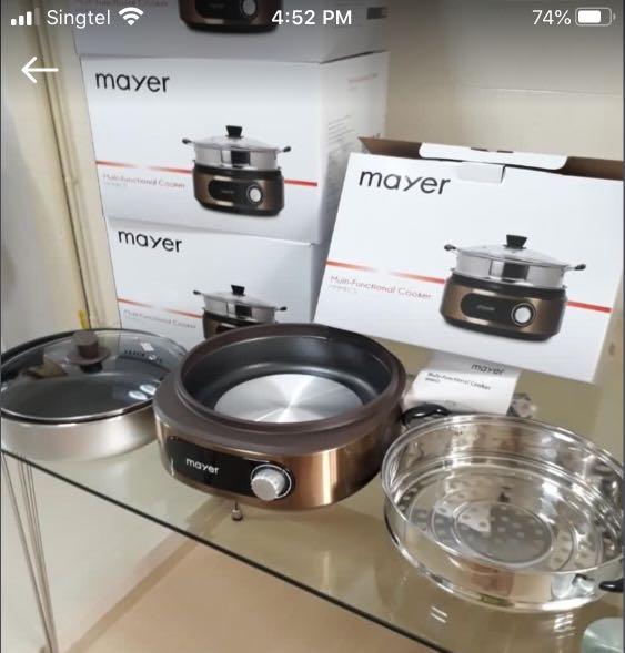Mayer multi 2025 functional cooker