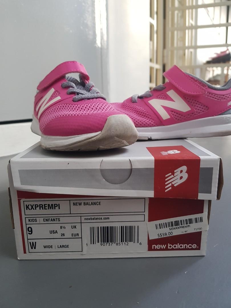 New Balance Pink Fuschia Sports Shoes 
