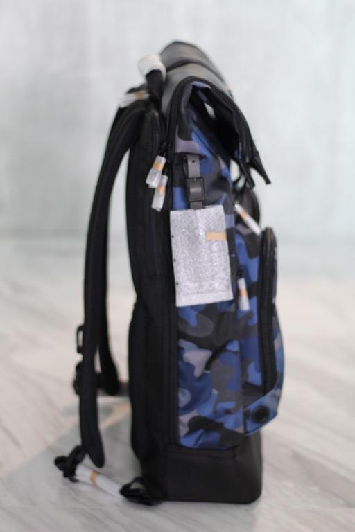 New Tumi 232388CM Alpha Bravo London Roll-Top Backpack ...