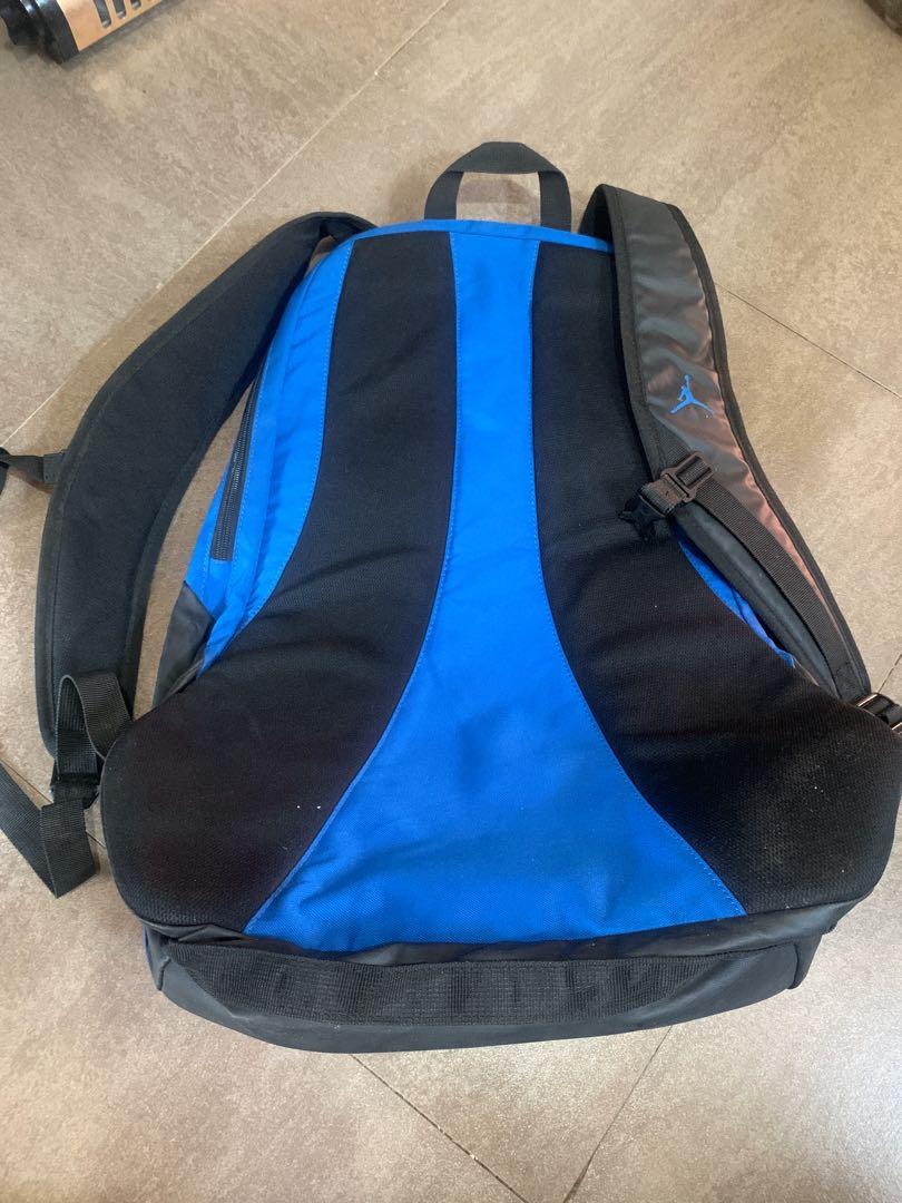 Nike Jordan Jumpman Team Backpack Black Royal Blue, Men's Fashion, Bags