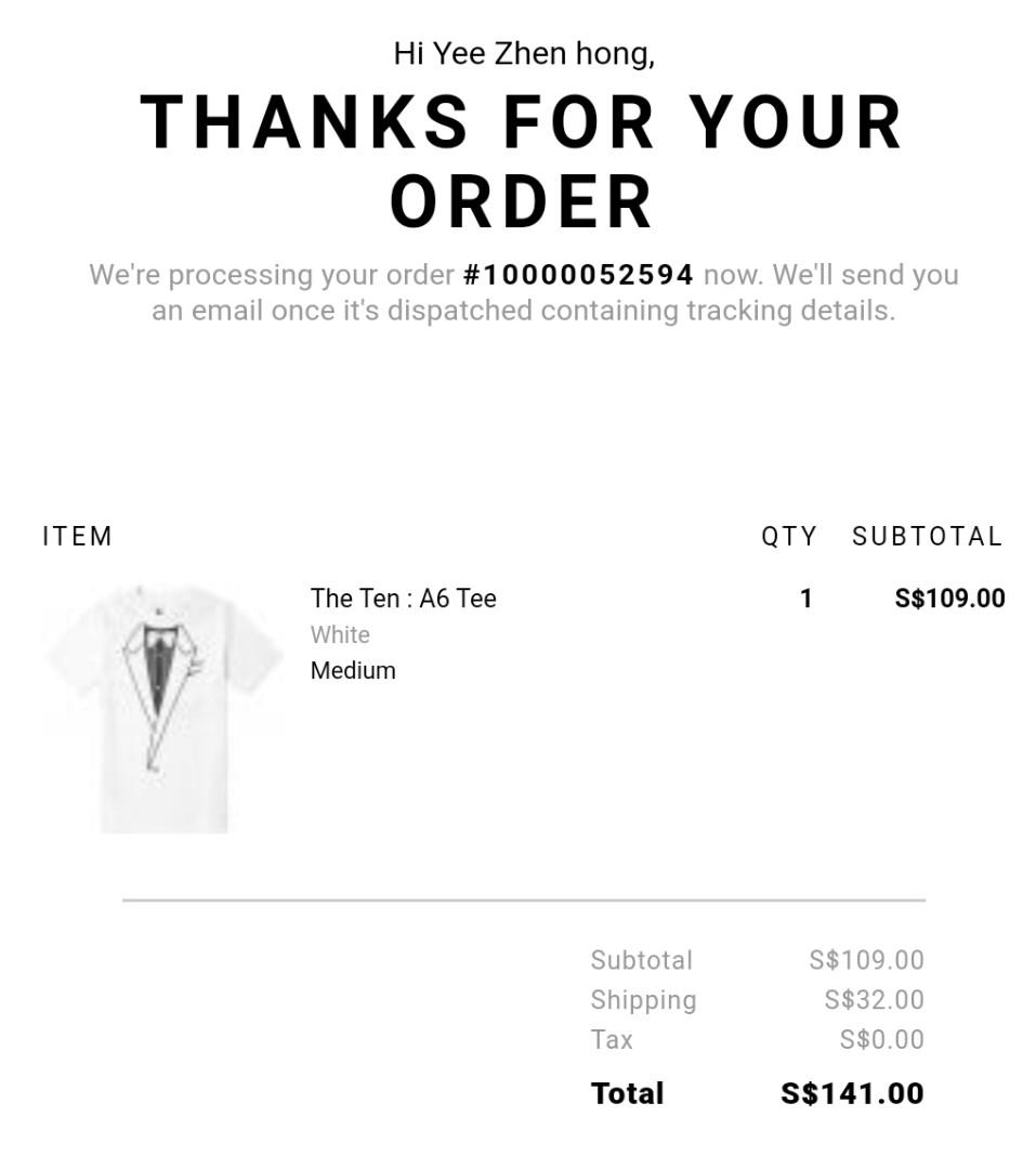 The ten a6 tee deals