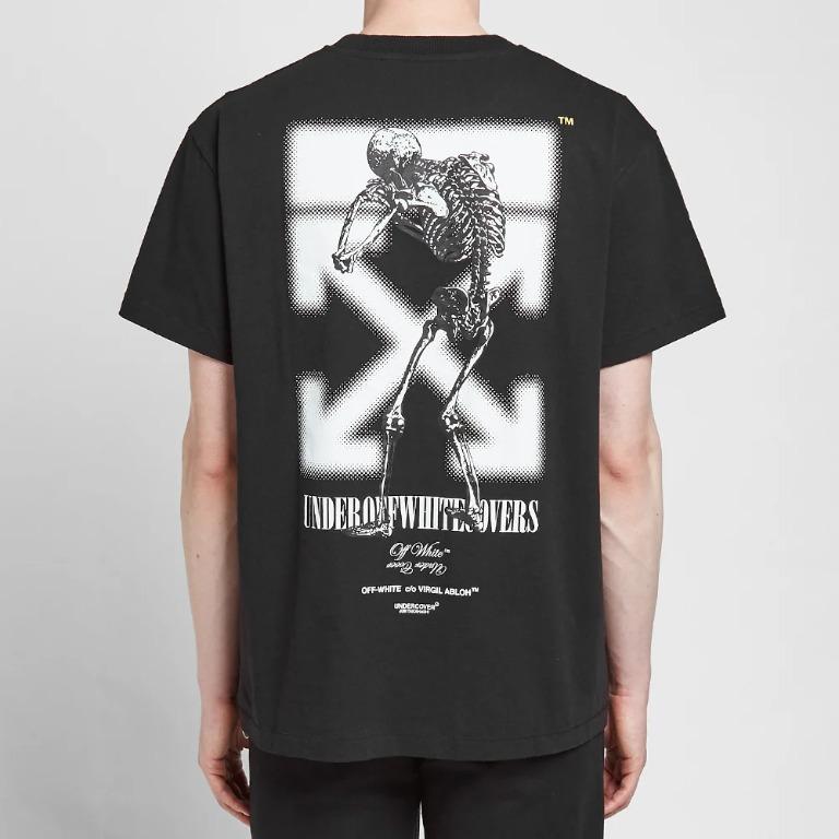 OFF-WHITE X UNDERCOVER SKELETON DART TEE (Size M)