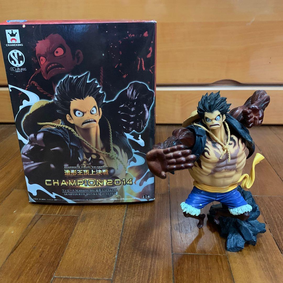 One Piece Champion 14 Gear Fourth Monkey D Luffy Toys Games Bricks Figurines On Carousell