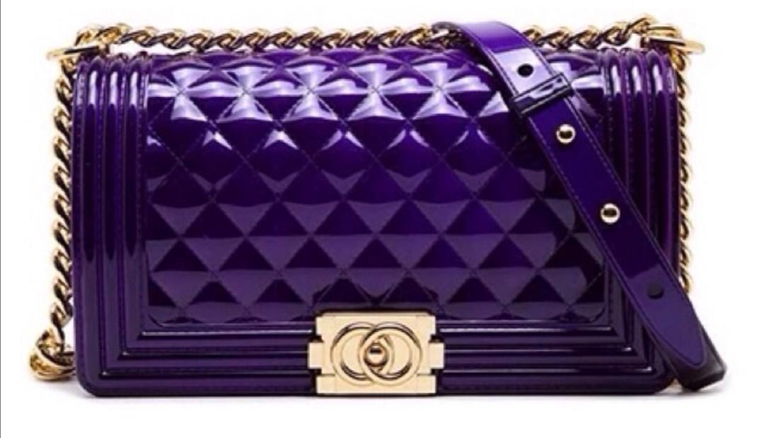 Toyboy jelly bag purple