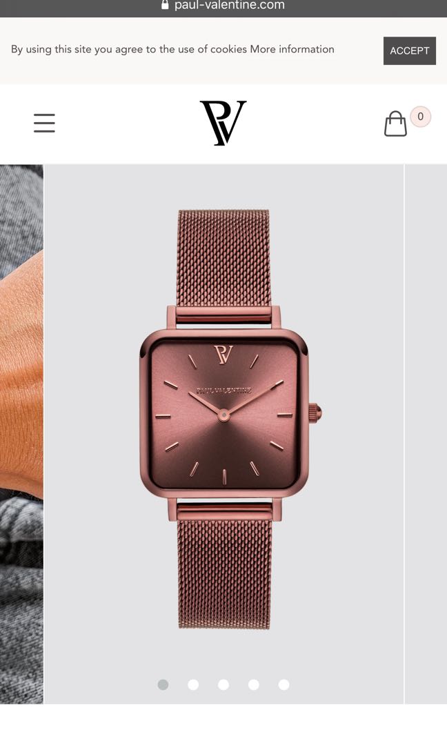 Coffee mesh store paul valentine watch