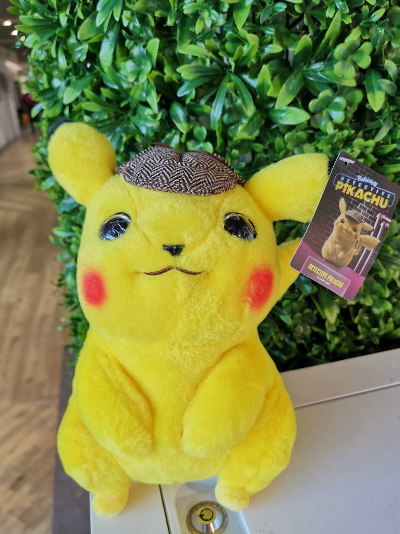 Pokemon Detective Pikachu Plush Original, Hobbies & Toys, Toys & Games