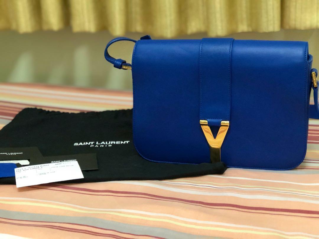 Ysl blue hot sale crossbody bag