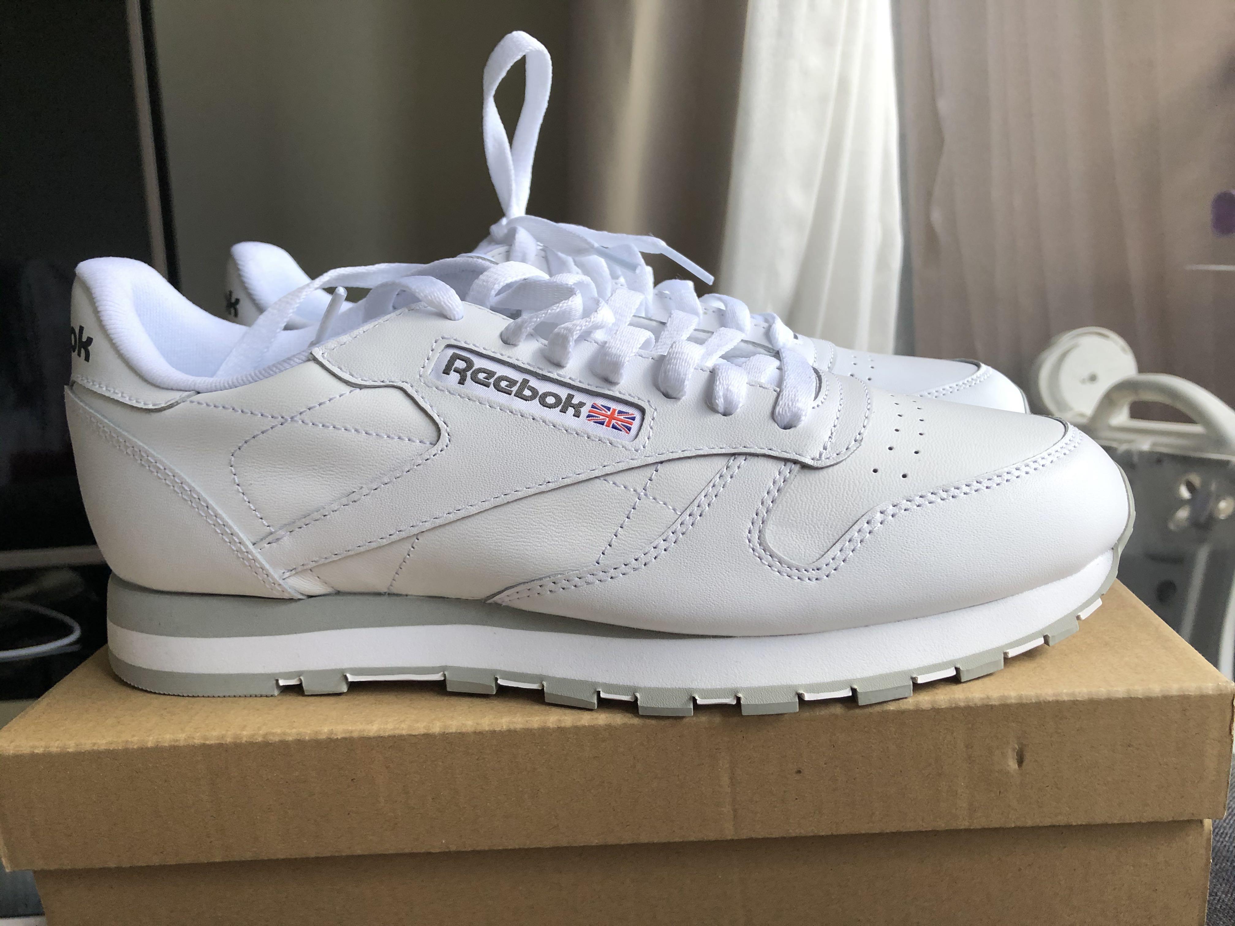 Reebok classic outlet mens grey