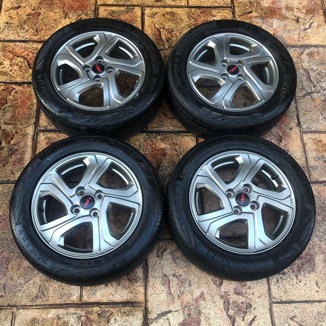 Rim original Toyota Vios TRD 15, Auto Accessories on Carousell