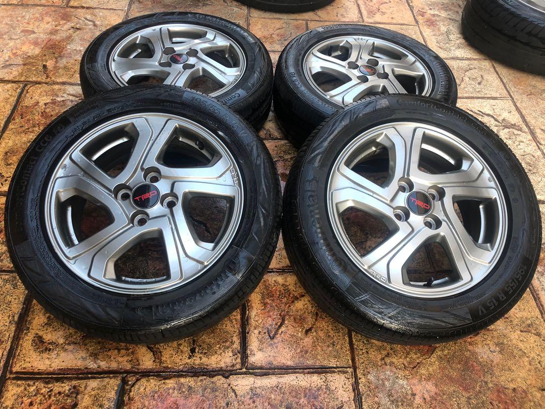Rim original Toyota Vios TRD 15, Auto Accessories on Carousell