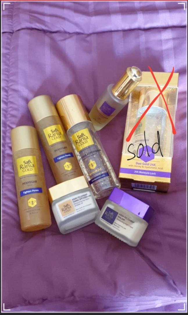 Safi Rania Gold Set Health Beauty Skin Bath Body On Carousell