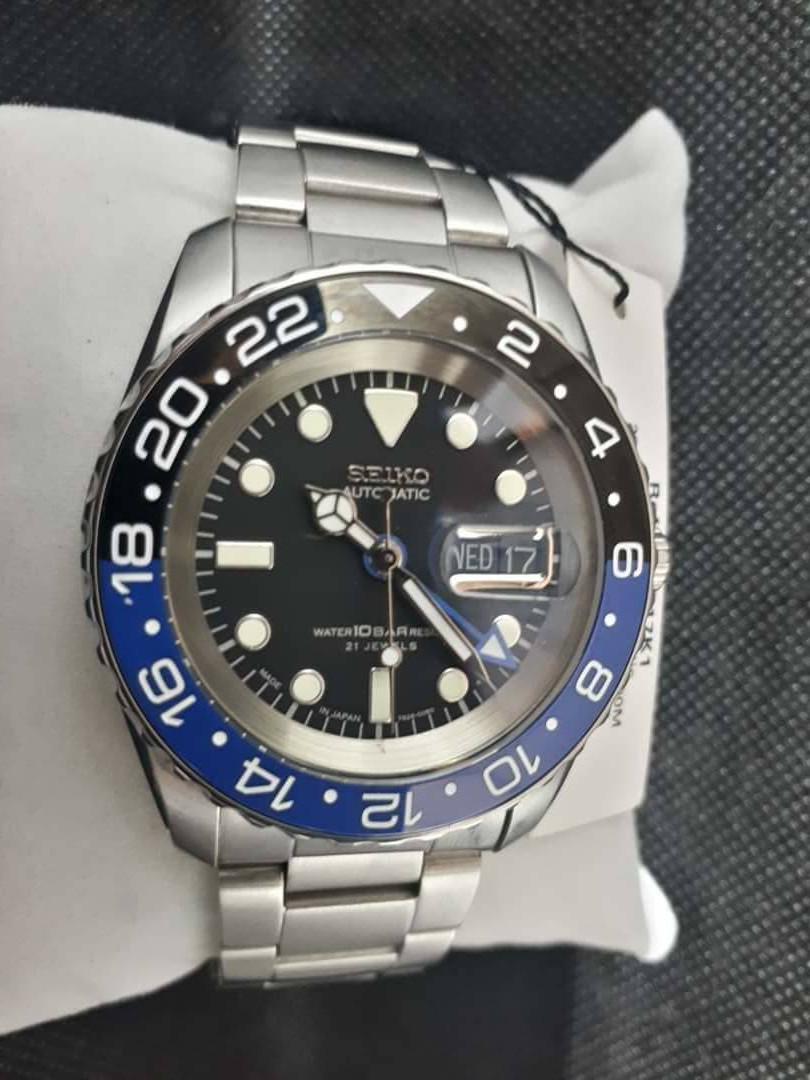Seiko Batman Mod Sea Urchin Men s Fashion Watches