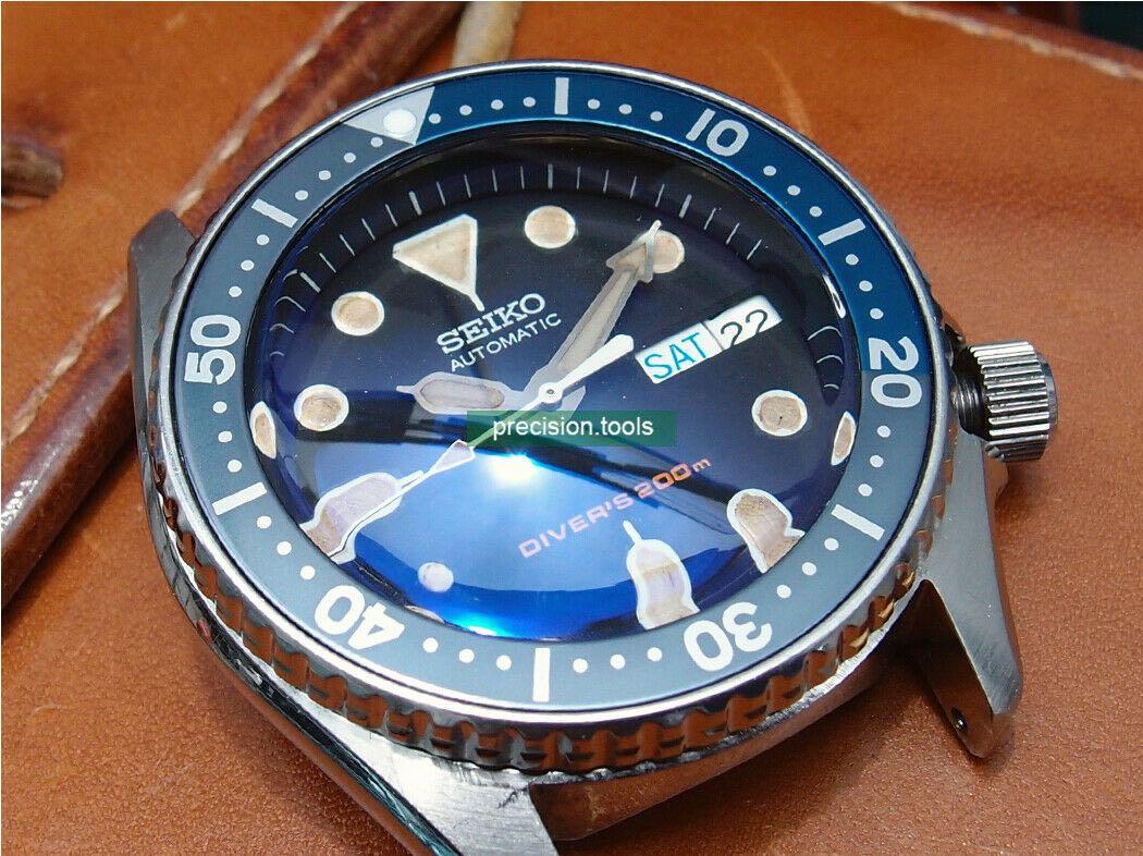 SEIKO SKX013 Double Dome Mineral Glass
