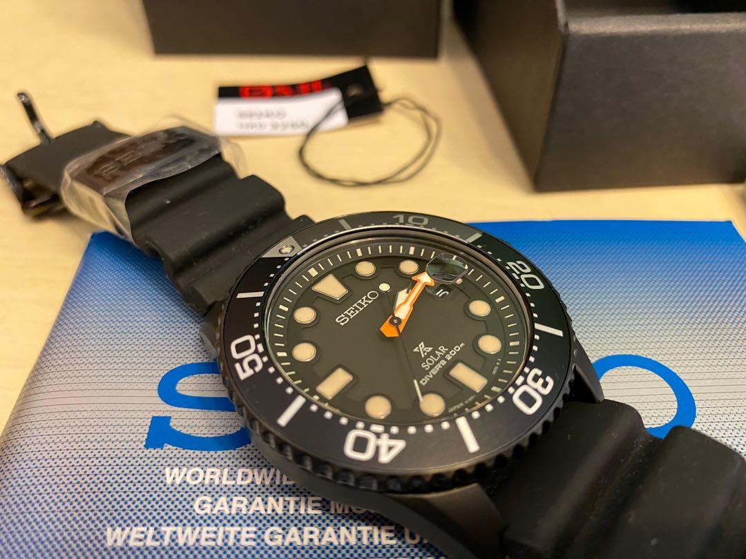 Seiko SNE493 Black Series