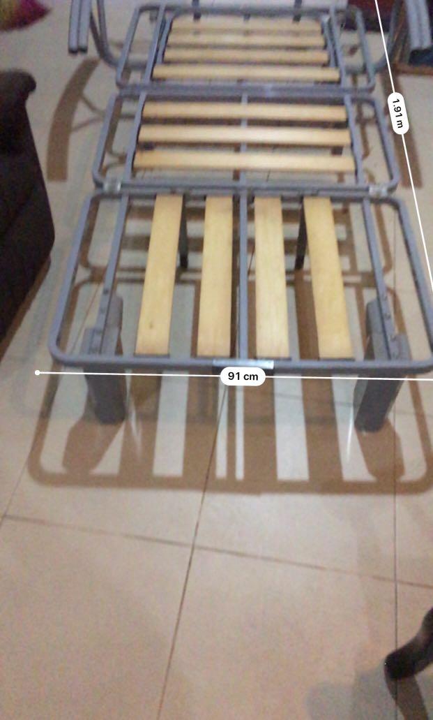 Sofa bed in Cebu, Furniture & Home Living, Furniture, Sofas on Carousell