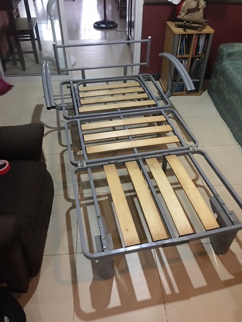 Sofa bed in Cebu, Furniture & Home Living, Furniture, Sofas on Carousell
