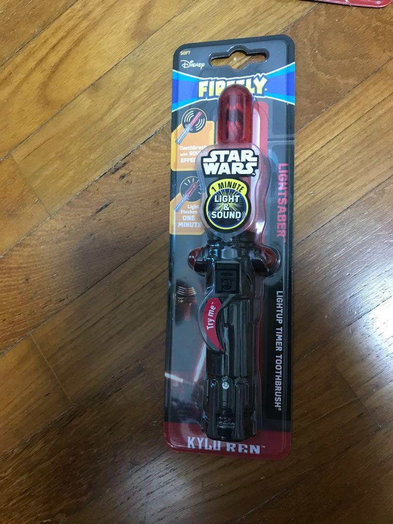star wars lightsaber toothbrush