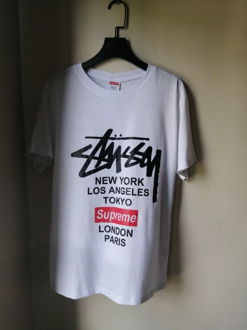 Supreme stussy on sale collab