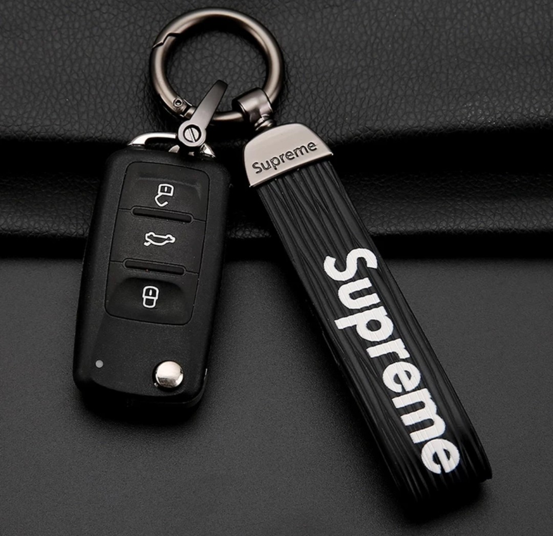 supreme car keychain