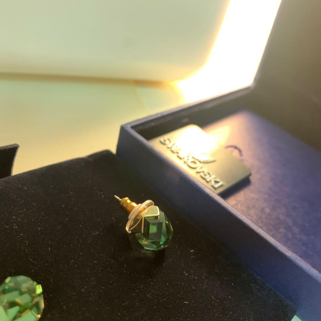 Swarovski enlumine pierced earrings sale