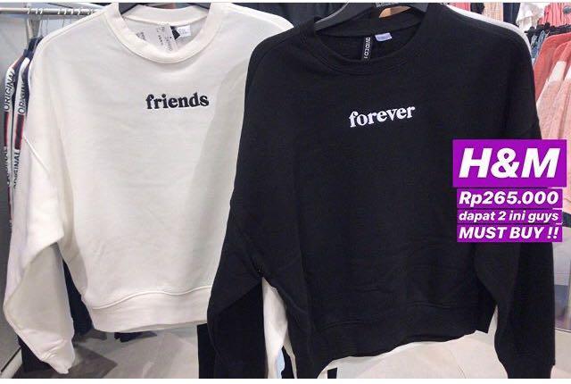 Sweater H M Friends Forever