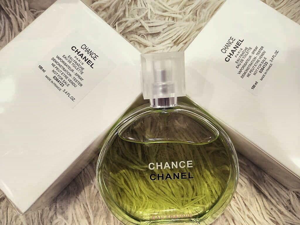 Chance green chanel shop