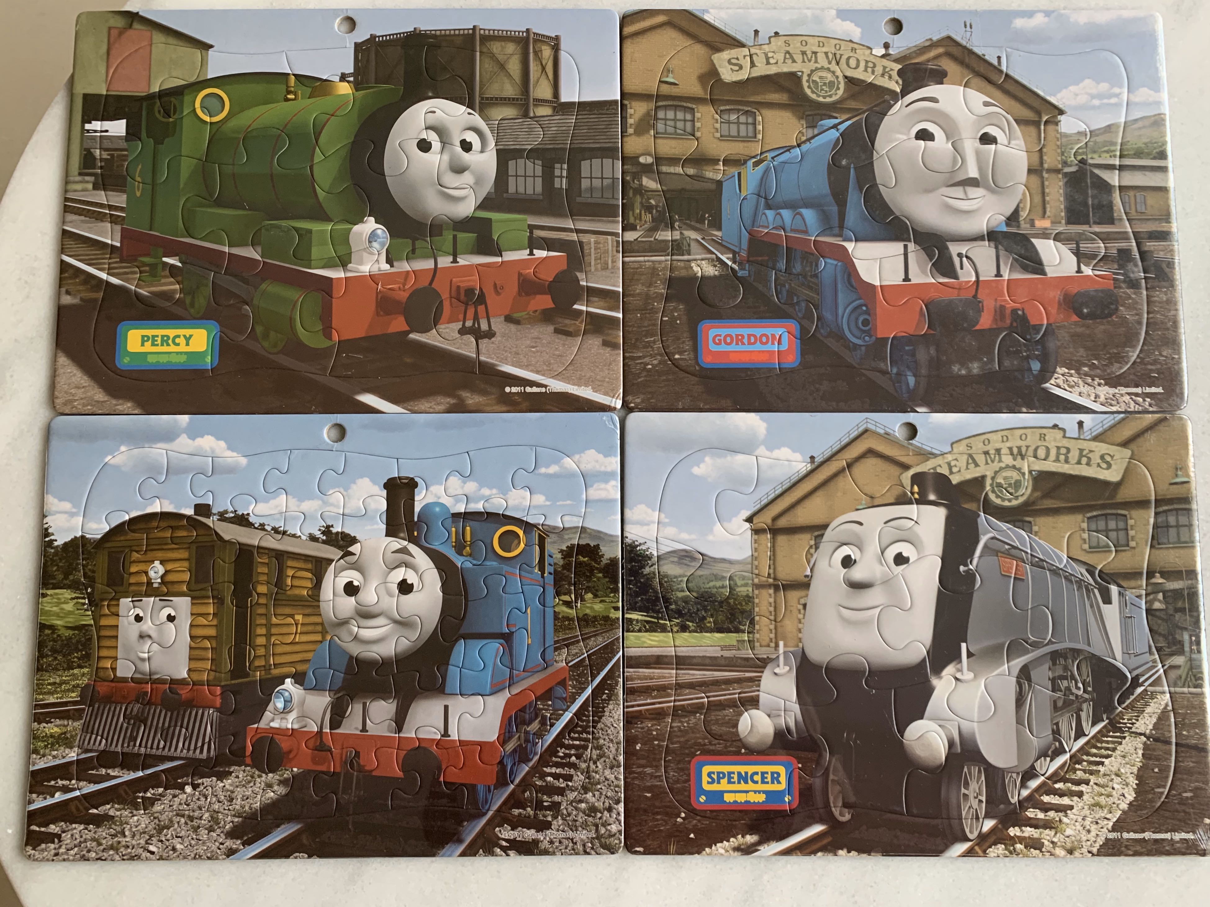 Jigsaw Puzzle Thomas Friends Collection Of Characters (85 Pieces) Child ...