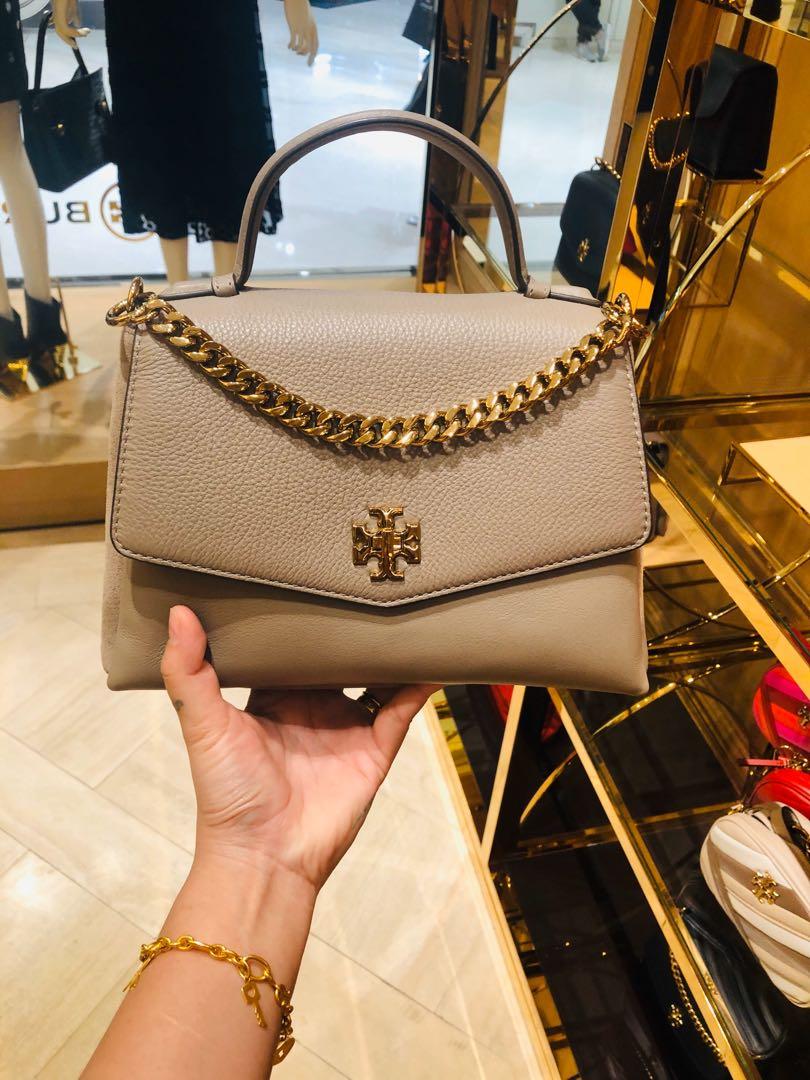 Tory Burch Kira Mixed Top Handle, Luxury, Bags & Wallets on Carousell