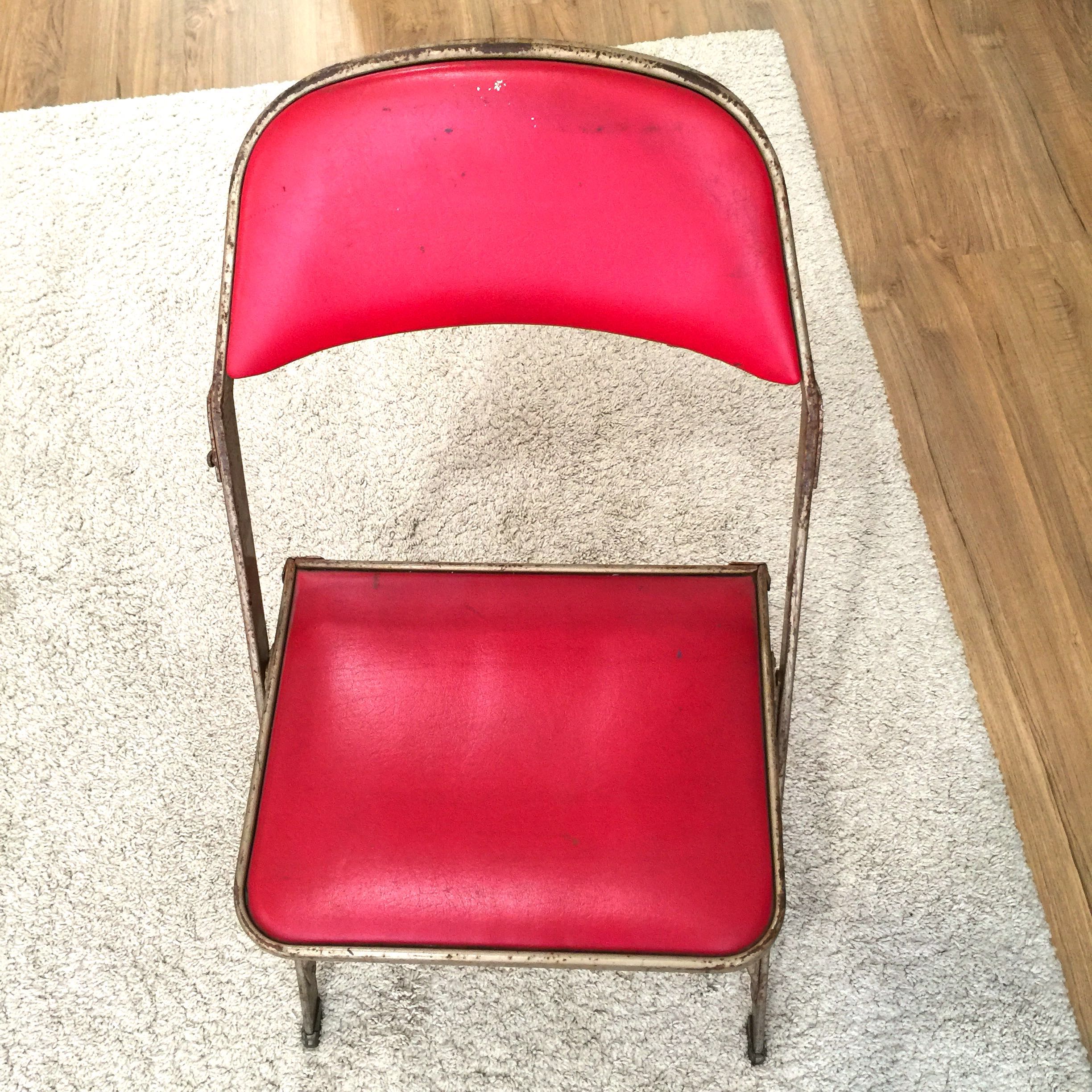 Vintage Folding Chair, Hobbies & Toys, Collectibles & Memorabilia