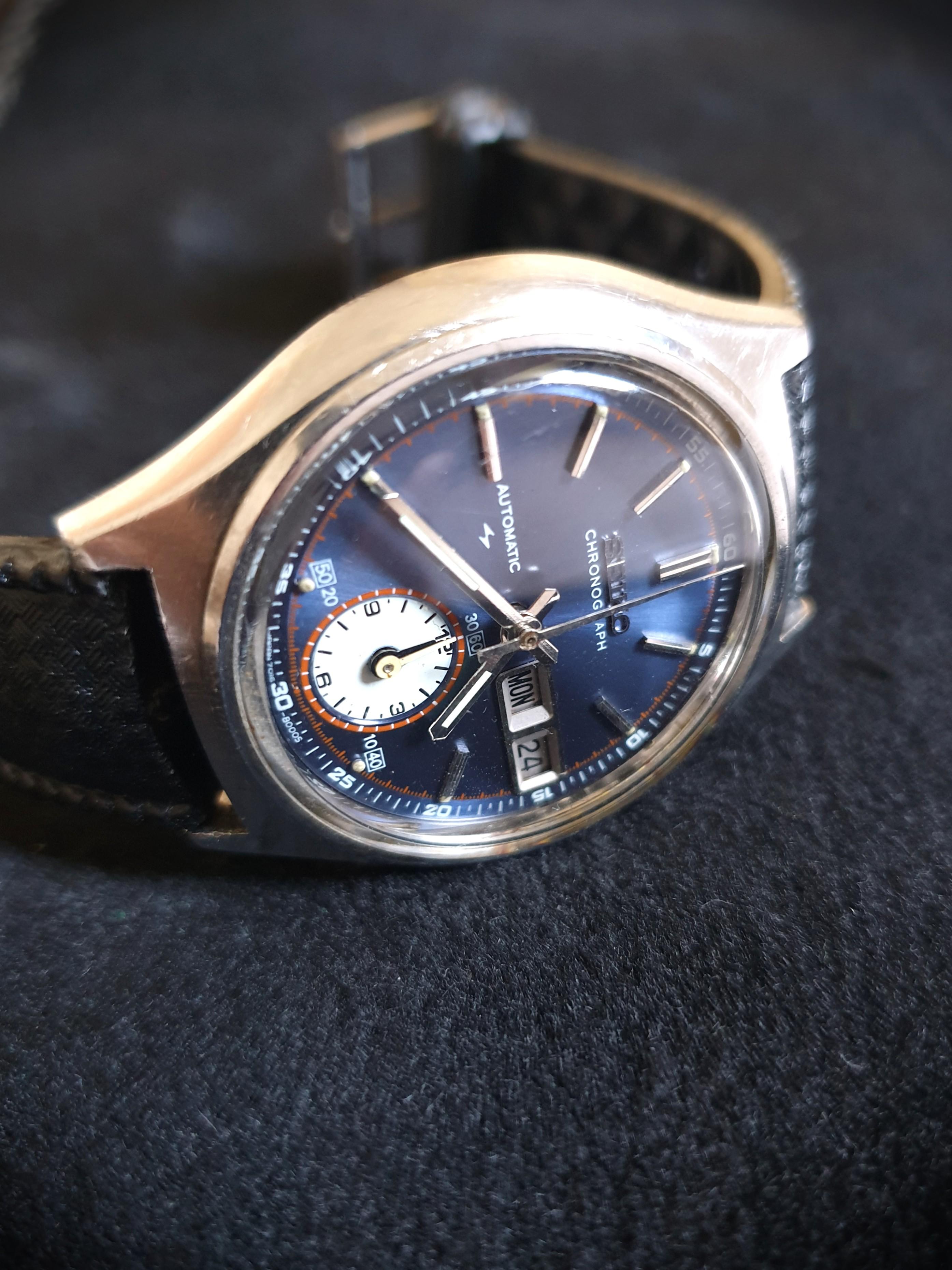 Vintage Seiko 7016-8000, Luxury, Watches on Carousell