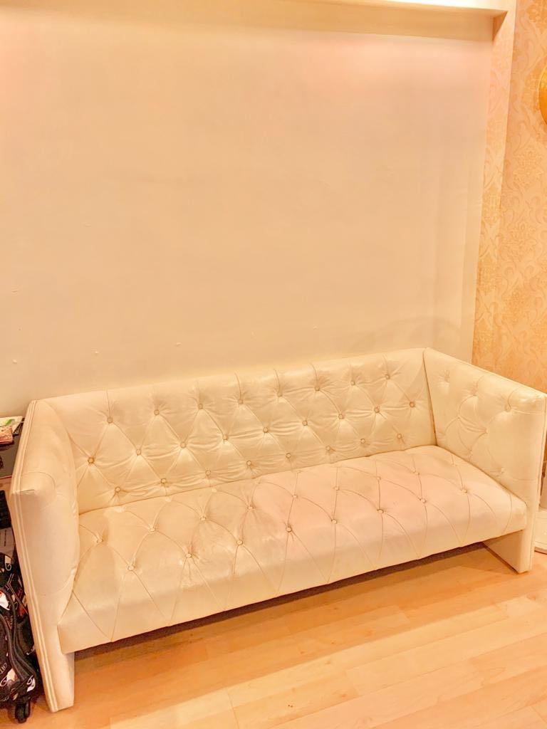 White Designer Sofa For Sale Furniture Sofas On Carousell