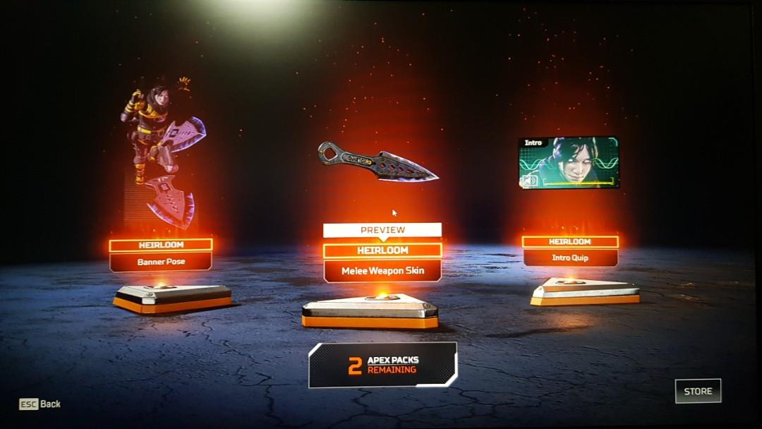 Wraith Heirloom Account Apex Legends Video Gaming Gaming Accessories Game Gift Cards Accounts On Carousell Wraith Heirloom Account Apex Legends Video Gaming Gaming Accessories Game Gift Cards Accounts On Carousell