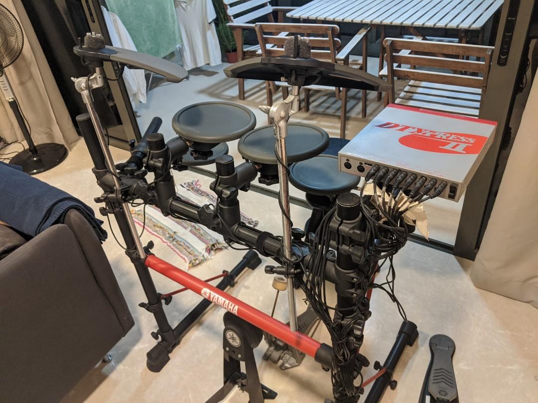 Yamaha DTXpress II Electronic Drums, Hobbies & Toys, Music & Media ...