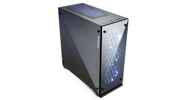 Segotep Slath MINI ITX Gaming Case with 2*120mm ARGB Fans GPU Vertically  Mount