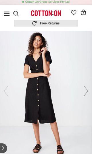 Cotton On Button Down Dress