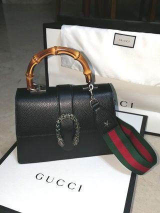 FINAL PRICE! Gucci Dionysus Bamboo Bag with sling