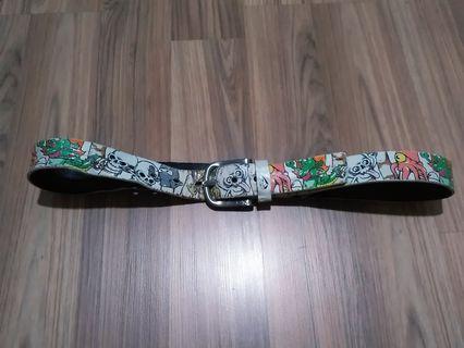 VOLCOM  X TODD BRATRUD ( USA ) GENUINE LEATHER BELT