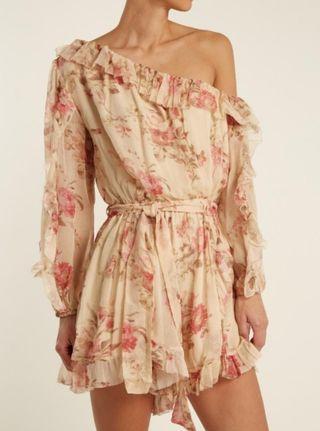 zimmermann corsair iris playsuit