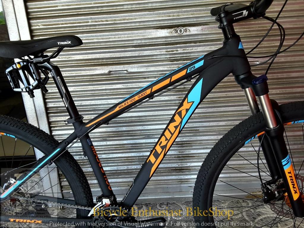 trinx m1100 quest 29er specs