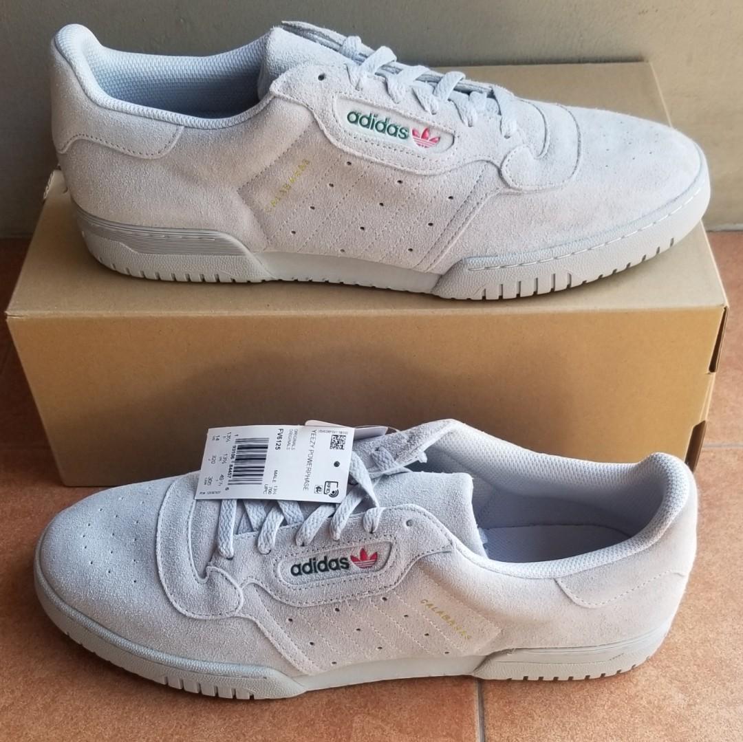 Adidas Yeezy Powerphase Grey Men's US 14 (Category: Sneakers) located in Pasig City. Submitted by powerly75 (Listing ID 271377573, Image 2). Description: Authentic Brand new never worn Tags still attached Box no damage.