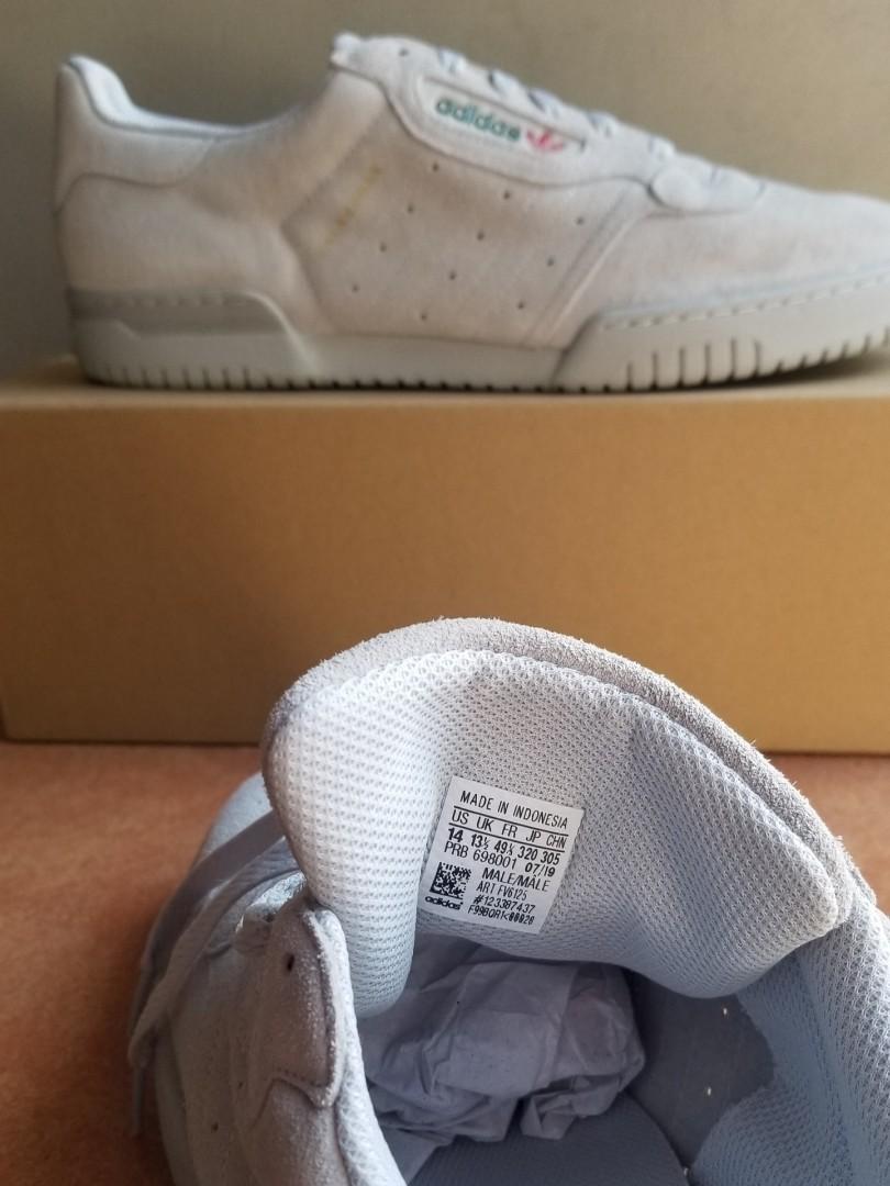 Adidas Yeezy Powerphase Grey Men's US 14 (Category: Sneakers) located in Pasig City. Submitted by powerly75 (Listing ID 271377573, Image 3). Description: Authentic Brand new never worn Tags still attached Box no damage.